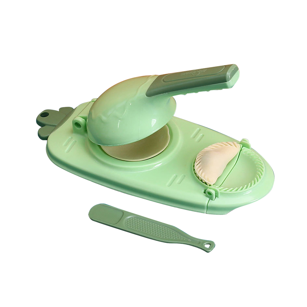 Kitchen Gadgets Dumpling Maker - 2-in-1 Deegpersgereedschap Arbeidsbesparende Handmatige Knoedel Wrapper