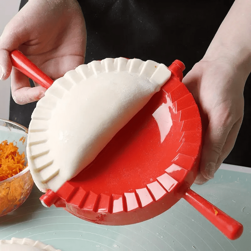 Kitchen Gadgets Dumpling Maker - 3-delige huishoudelijke dumplingvormenset, plastic dumplingvorm, handmatige