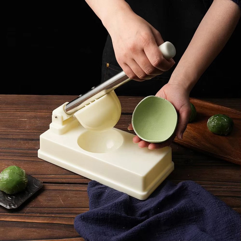 Kitchen Gadgets Dumpling Maker - Nieuwe rolvormige dumplingmaker, deegpers, bakgereedschap, dumplingvorm,