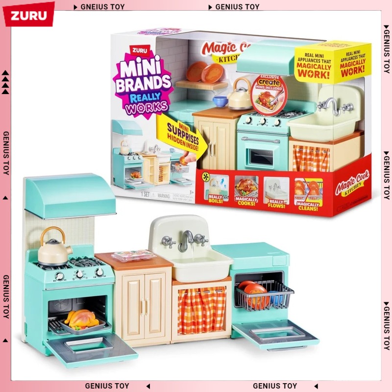 Kitchen Gadgets For Kids - Zuru Mini Brands Magic Cook Keukenset