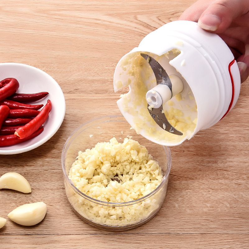 Kitchen Gadgets Vegetable Cutter - 1 Pc Mini Knoflook Crusher Druk