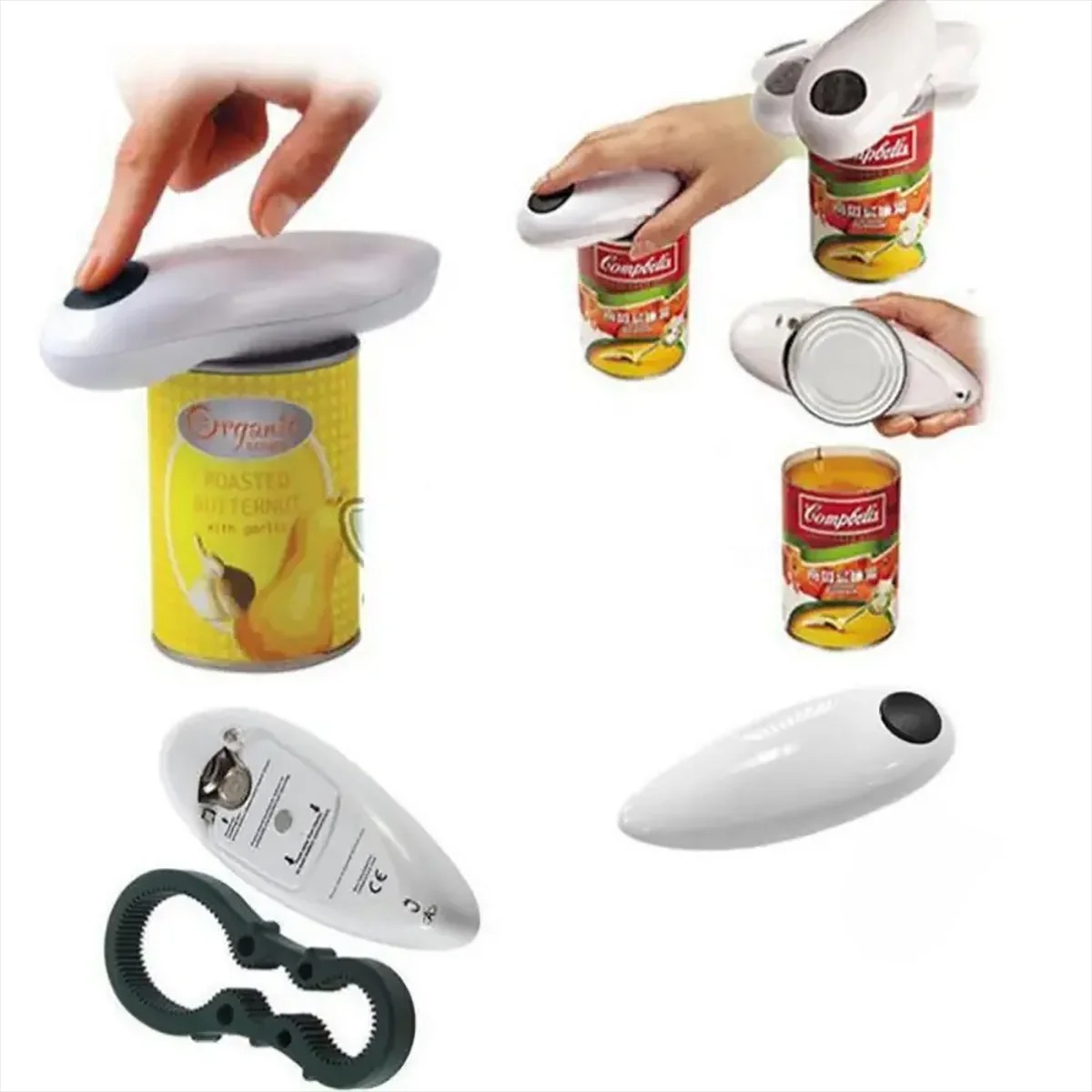 Kitchen Gadgets Machine - Elektrische automatische blikopener, krachtige blikopener zonder