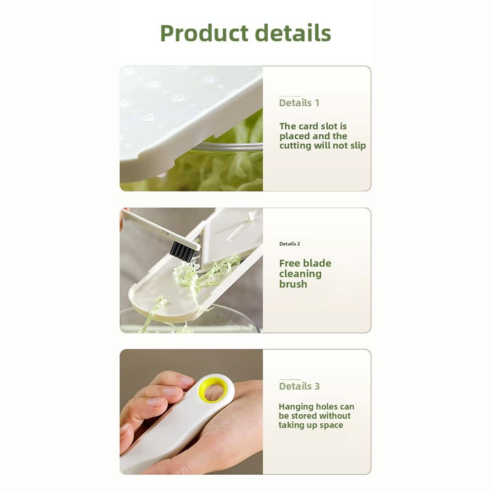 Kitchen Gadgets Save Time - Duurzame, moeiteloze koolrasp die tijd bespaart,