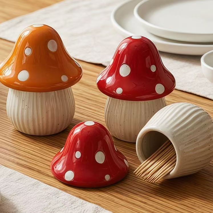 Cartoon Paddestoel Keramische  - Kitchen Gadgets Organizer recensie en prijs