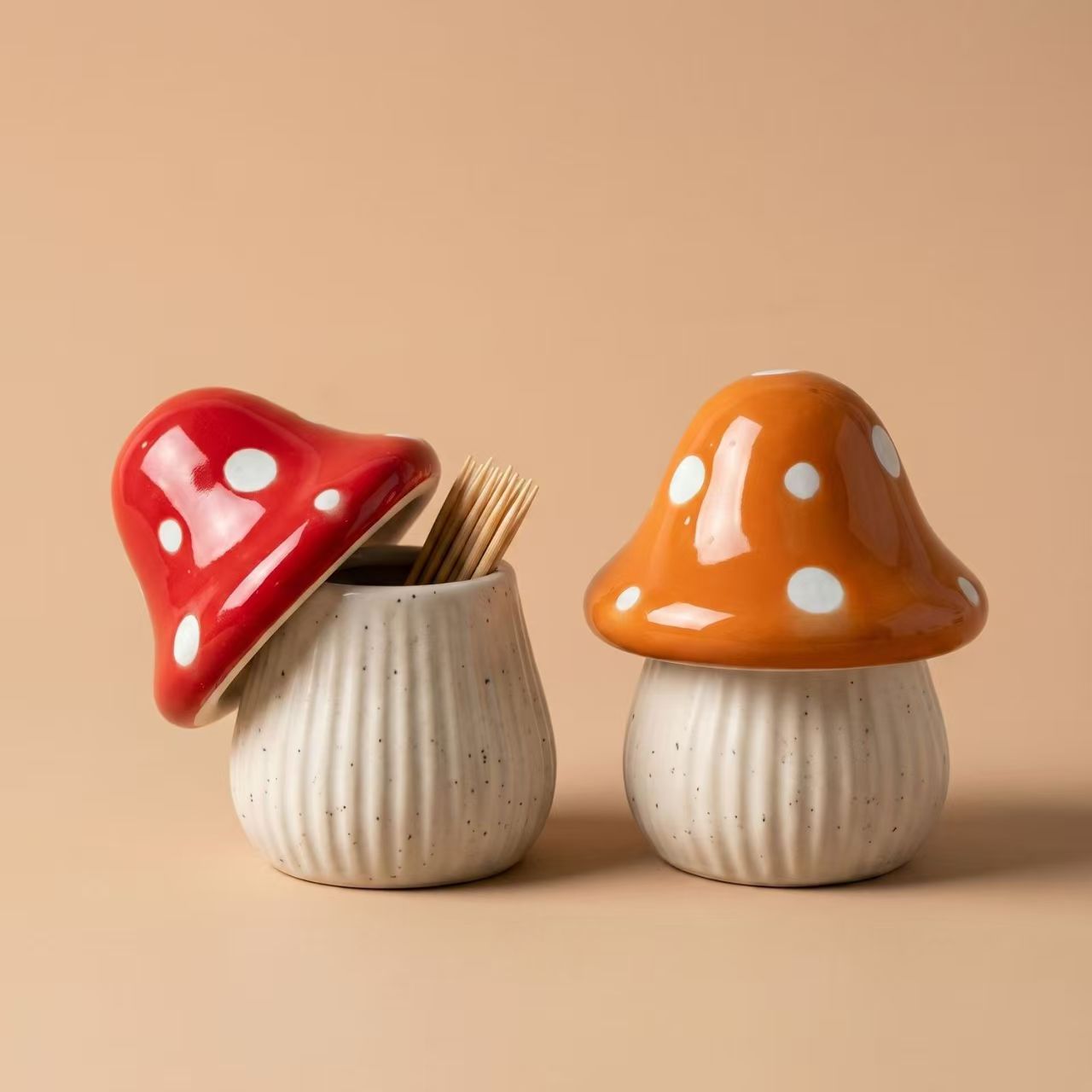 Cartoon Paddestoel Keramische  - Kitchen Gadgets Organizer recensie en prijs