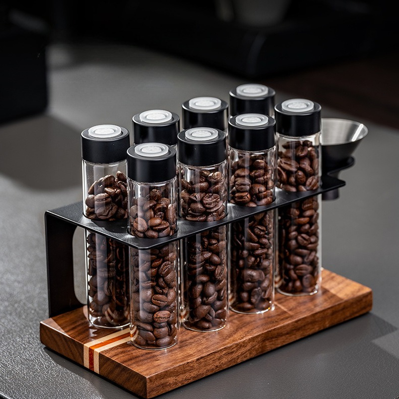 JUSTINLAU Glazen koffiebonenop - Kitchen Gadgets Organizer recensie en prijs