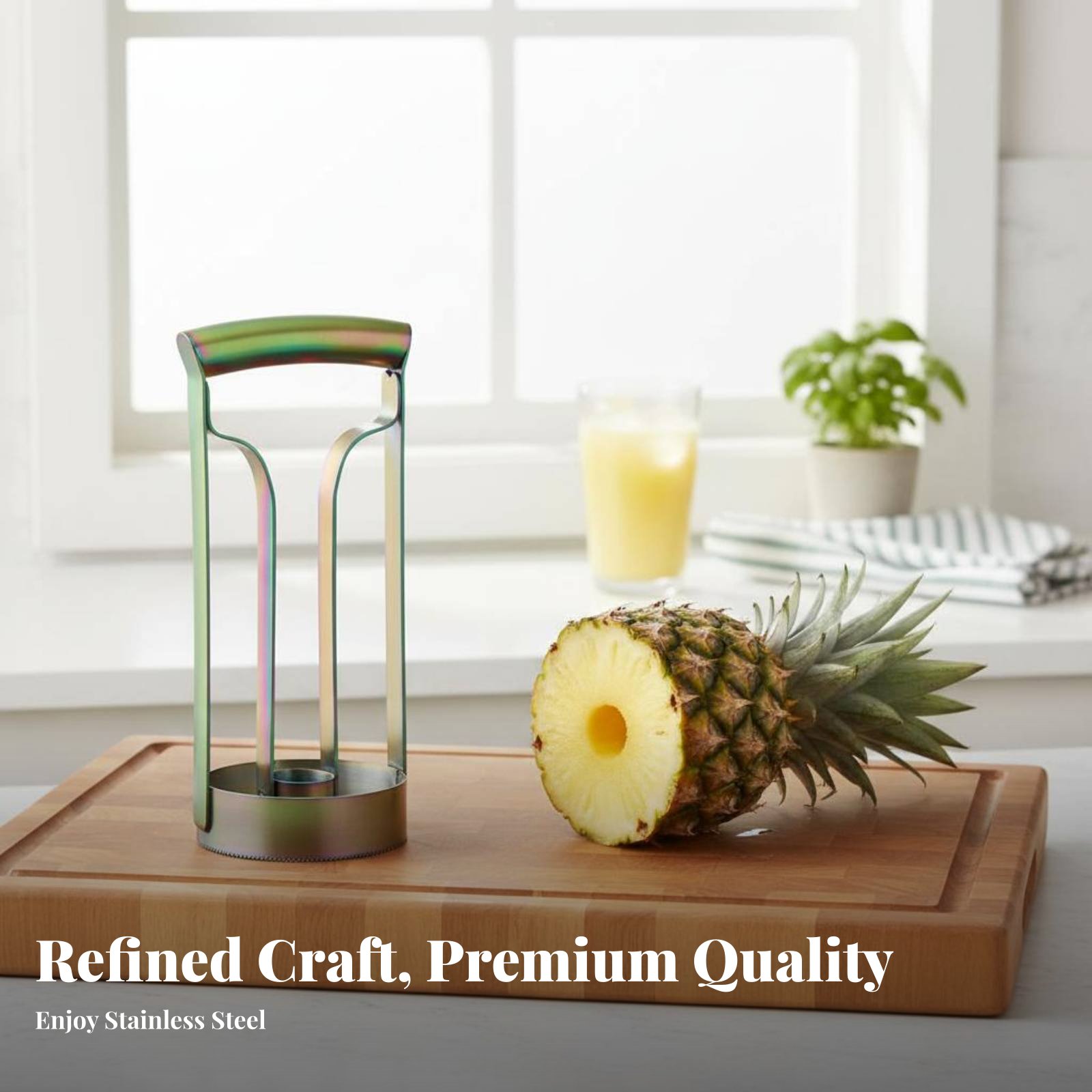 Roestvrijstalen ananassnijder  - Kitchen Gadgets Kitchen recensie en prijs