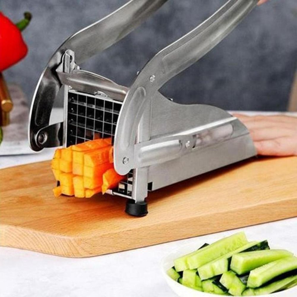 Handmatige Snijder Rvs Frietje - Kitchen Gadgets Machine recensie en prijs