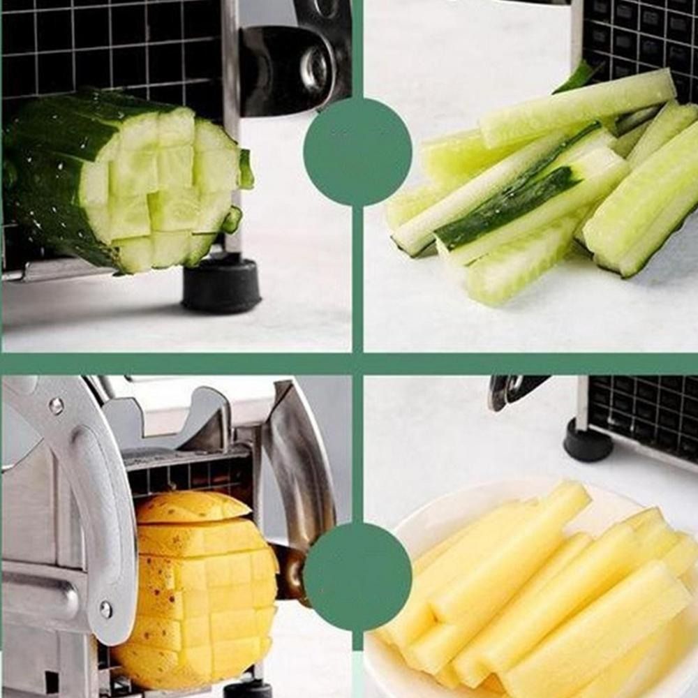 Handmatige Snijder Rvs Frietje - Kitchen Gadgets Machine recensie en prijs