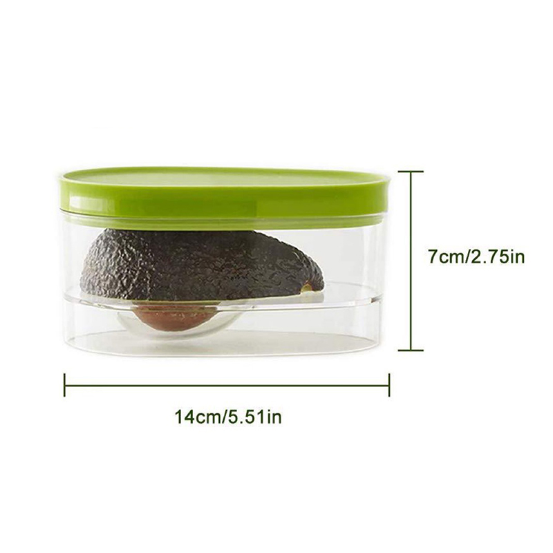Avocado Voedsel Opbergdoos Spa - Kitchen Gadgets Organizer recensie en prijs
