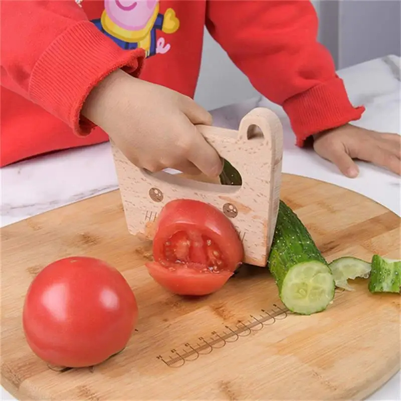 Houten kindermes voor koken Le - Kitchen Gadgets For Kids recensie en prijs