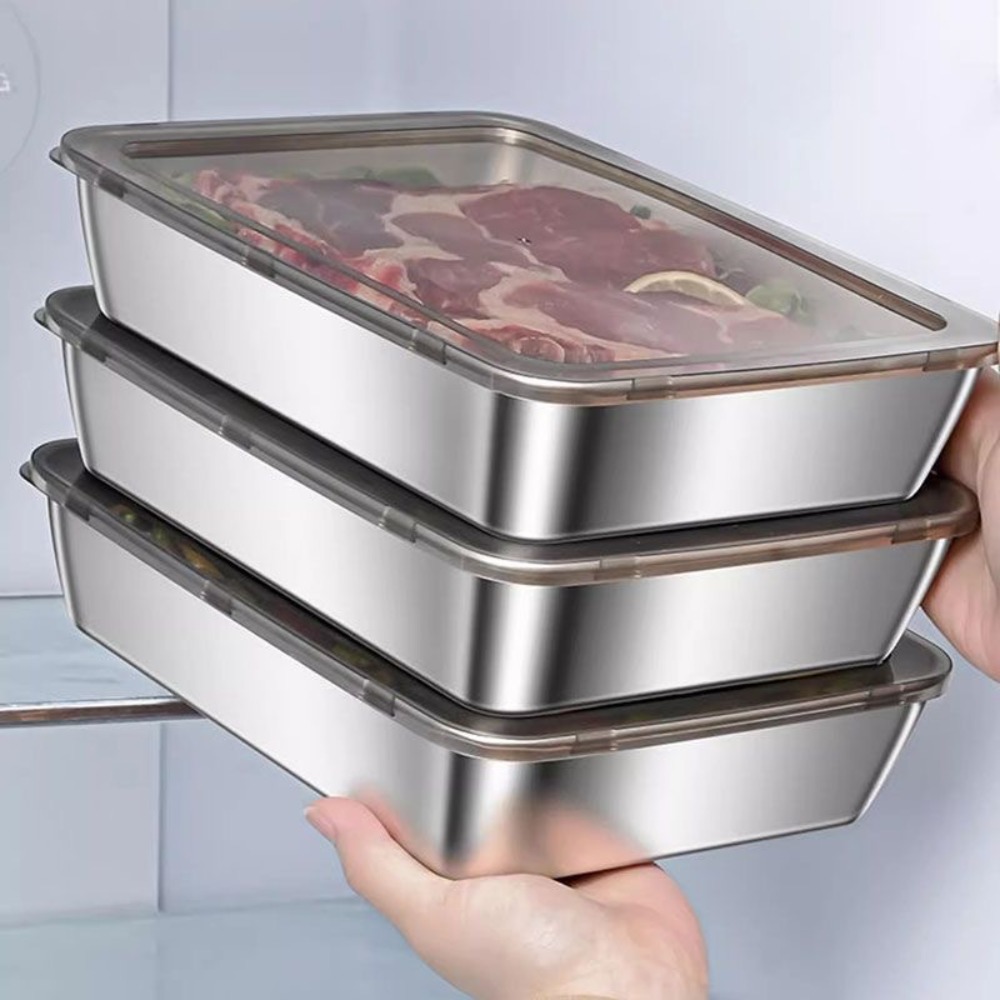 Serveerschaal van roestvrij st - Kitchen Gadgets Organizer recensie en prijs