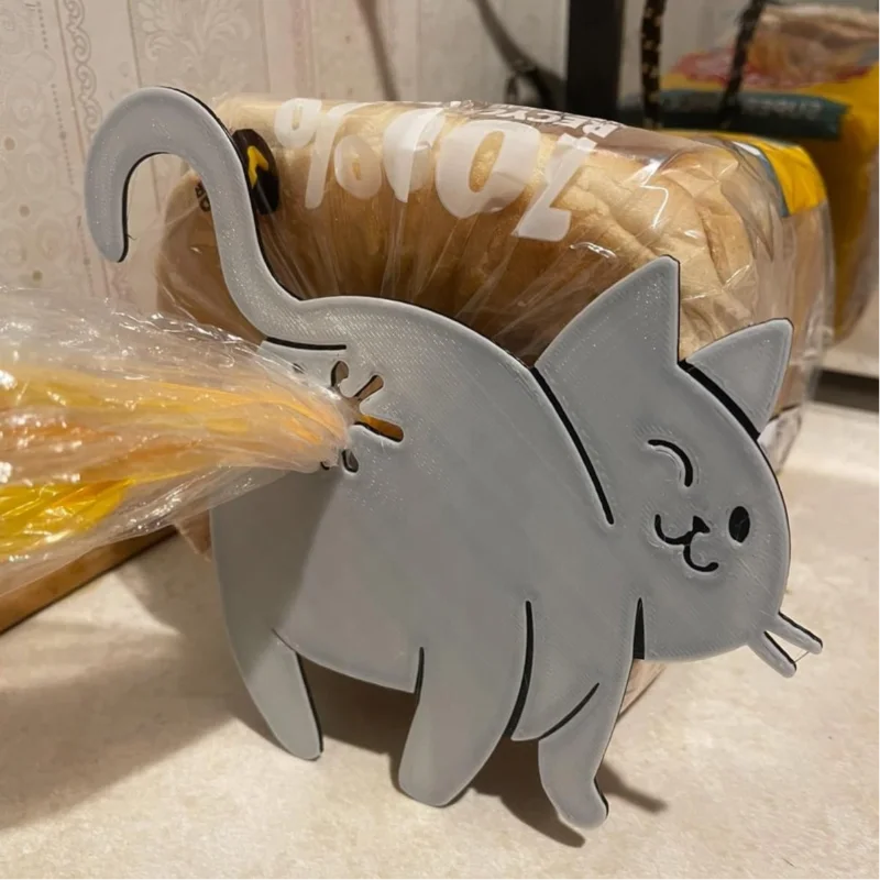 Creatieve 3d Gedrukt Kat Butt  - Kitchen Gadgets For Kids recensie en prijs