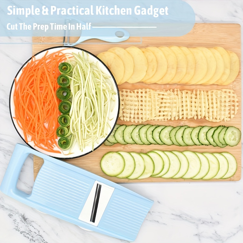 7-in-1 huishoudelijke groente- - Kitchen Gadgets Vegetable Cutter recensie en prijs