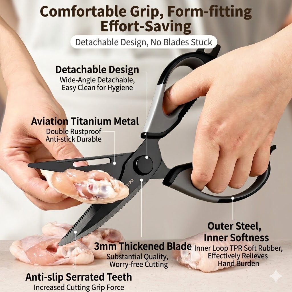 Keukenschaar Titanium Kippengo - Kitchen Hanging Gadgets recensie en prijs