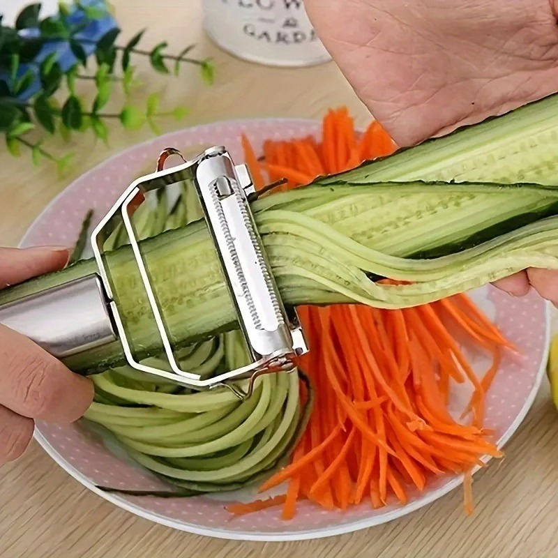 Roestvrijstalen keuken schilme - Kitchen Gadgets Vegetable Cutter recensie en prijs