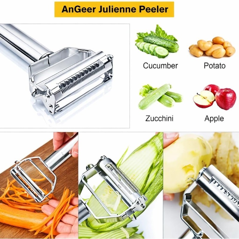 Roestvrijstalen keuken schilme - Kitchen Gadgets Vegetable Cutter recensie en prijs