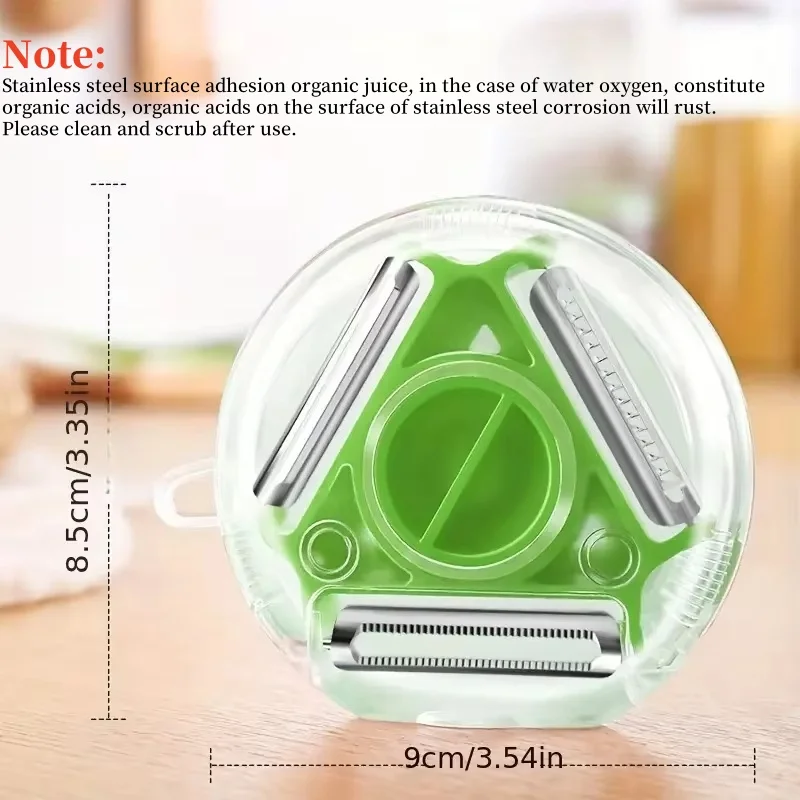1PC Trio Schilset Groenteschil - Kitchen Gadgets Vegetable Cutter recensie en prijs