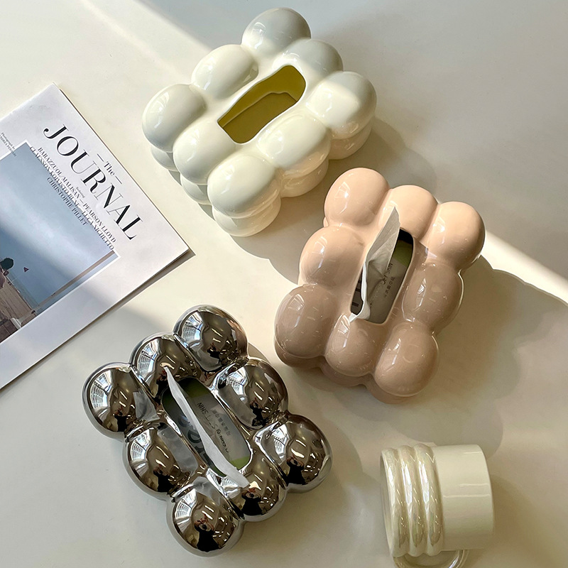Lichte luxe tissuebox Keramisc - Kitchen Room Gadgets recensie en prijs