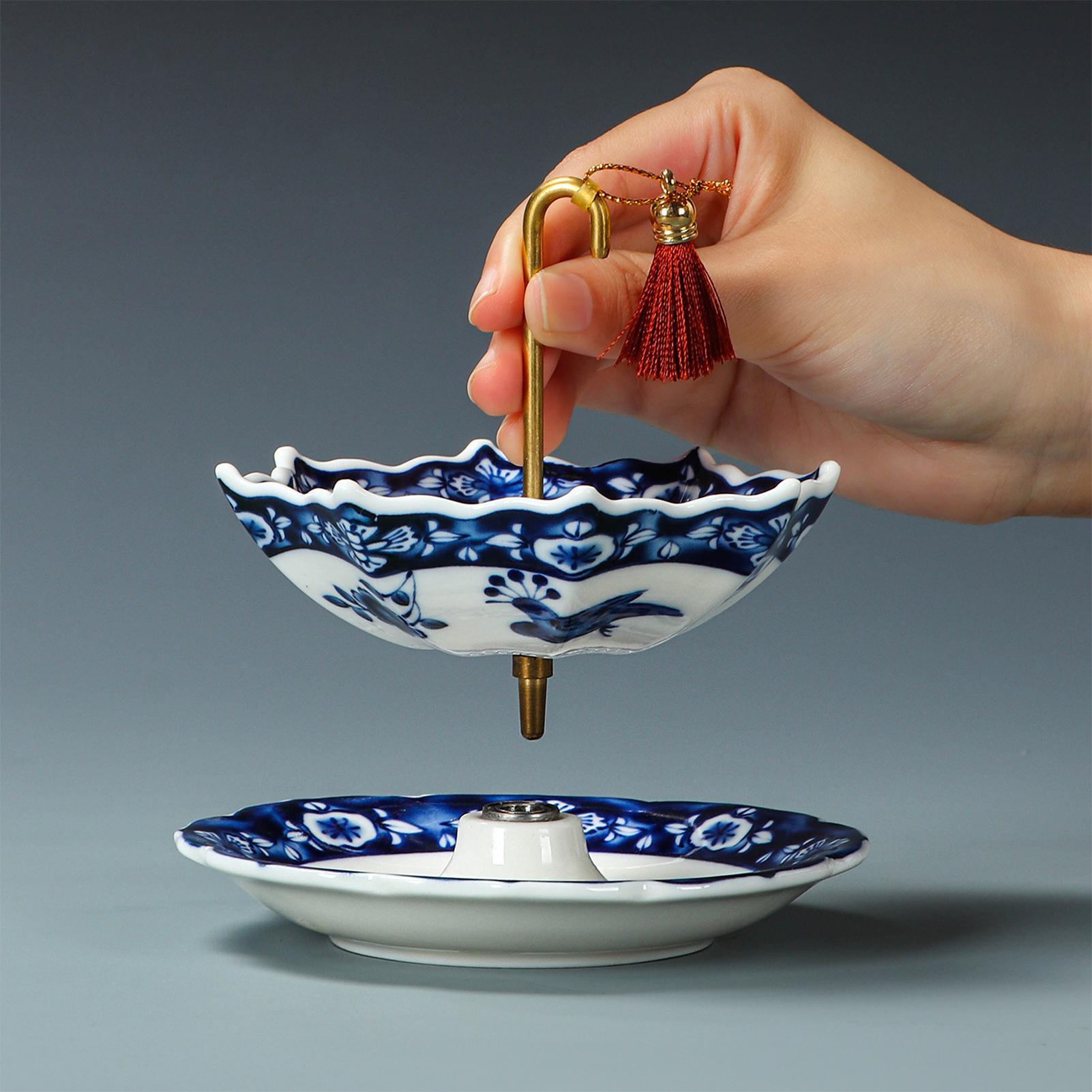 Thee-ei van keramiek met dienb - Kitchen Room Gadgets recensie en prijs