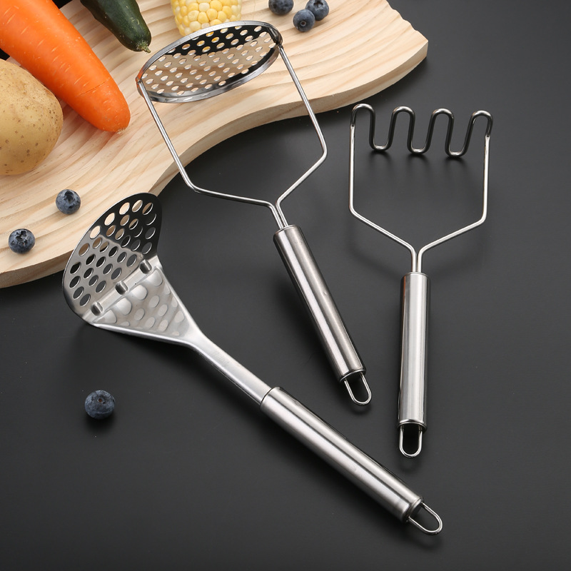 Roestvrijstalen aardappelstamp - Kitchen Gadgets For Kids recensie en prijs