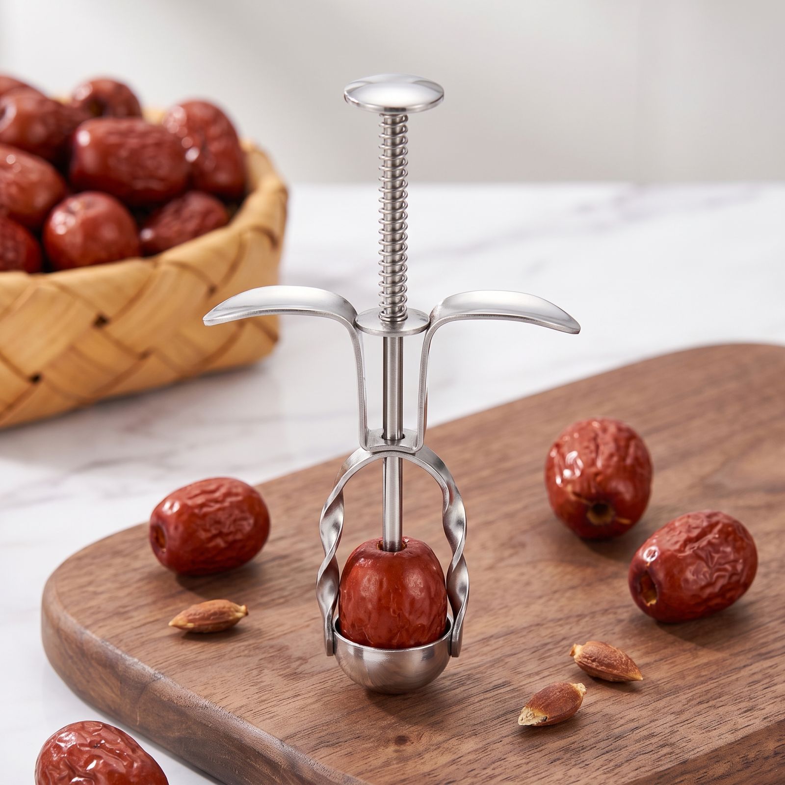Roestvrijstalen rode dadelontp - Kitchen Gadgets Kitchen recensie en prijs