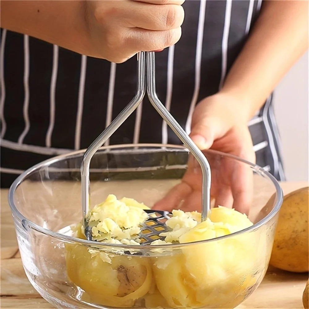 Roestvrijstalen aardappelstamp - Kitchen Gadgets For Kids recensie en prijs