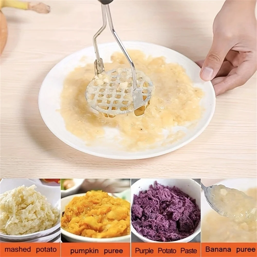 Roestvrijstalen aardappelstamp - Kitchen Gadgets For Kids recensie en prijs
