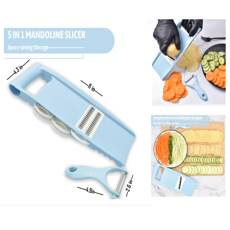 NIEUWE multifunctionele groent - Kitchen Gadgets Vegetable Cutter recensie en prijs