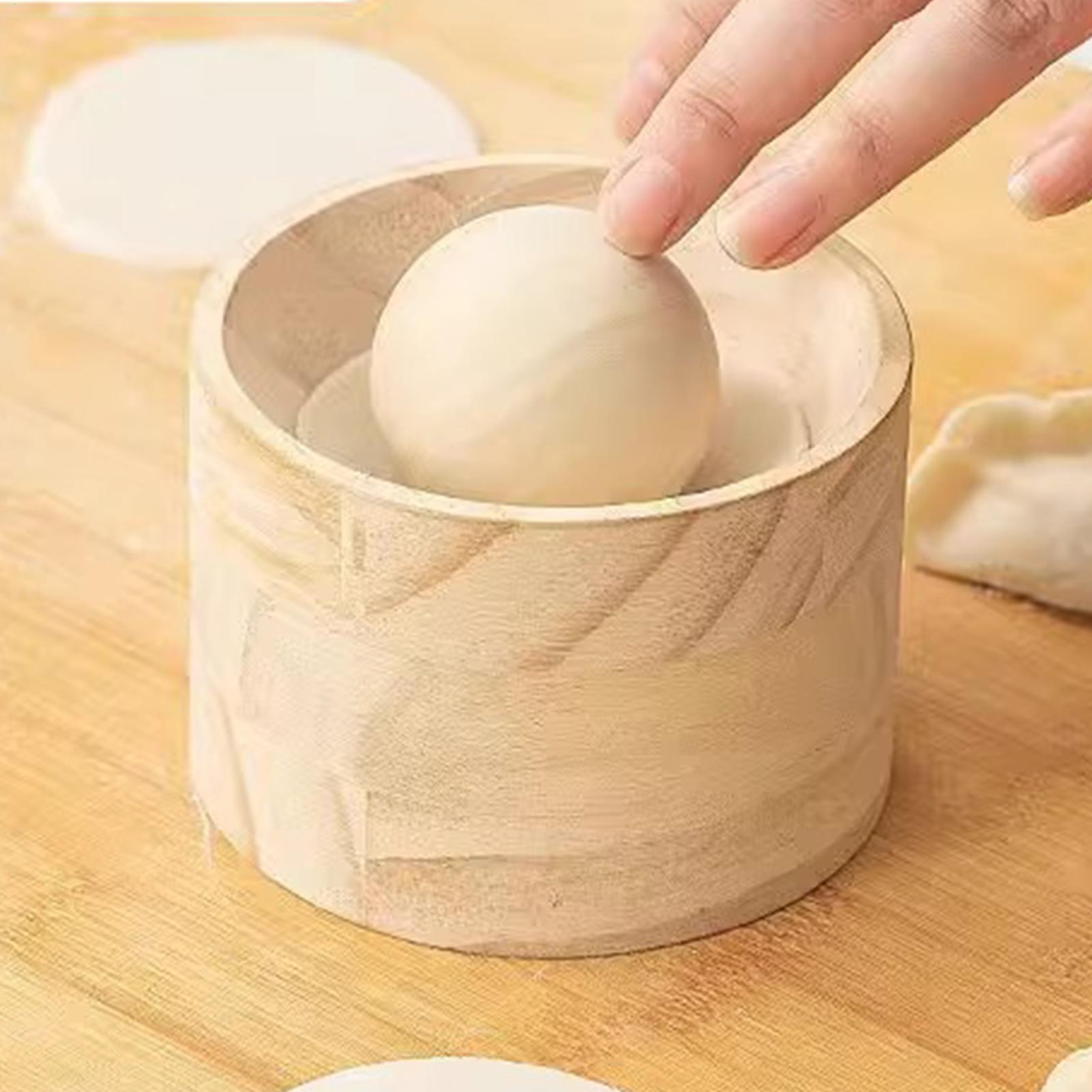 Houten Dumpling Skin Press Mak - Kitchen Gadgets Dumpling Maker recensie en prijs